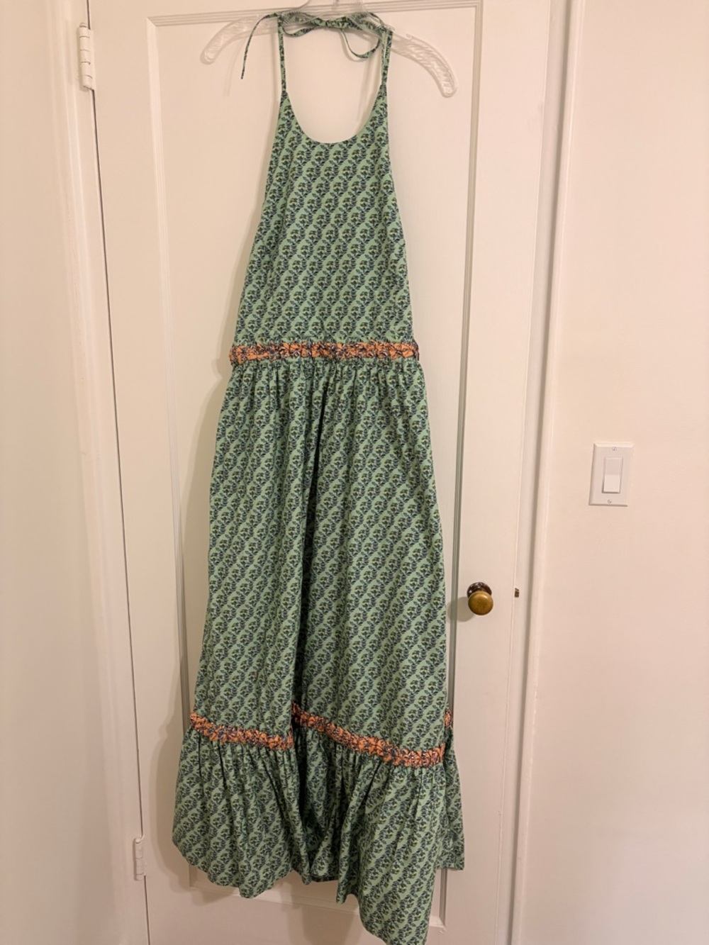 Rhode Salena Halter Maxi Dress Nwot View 2